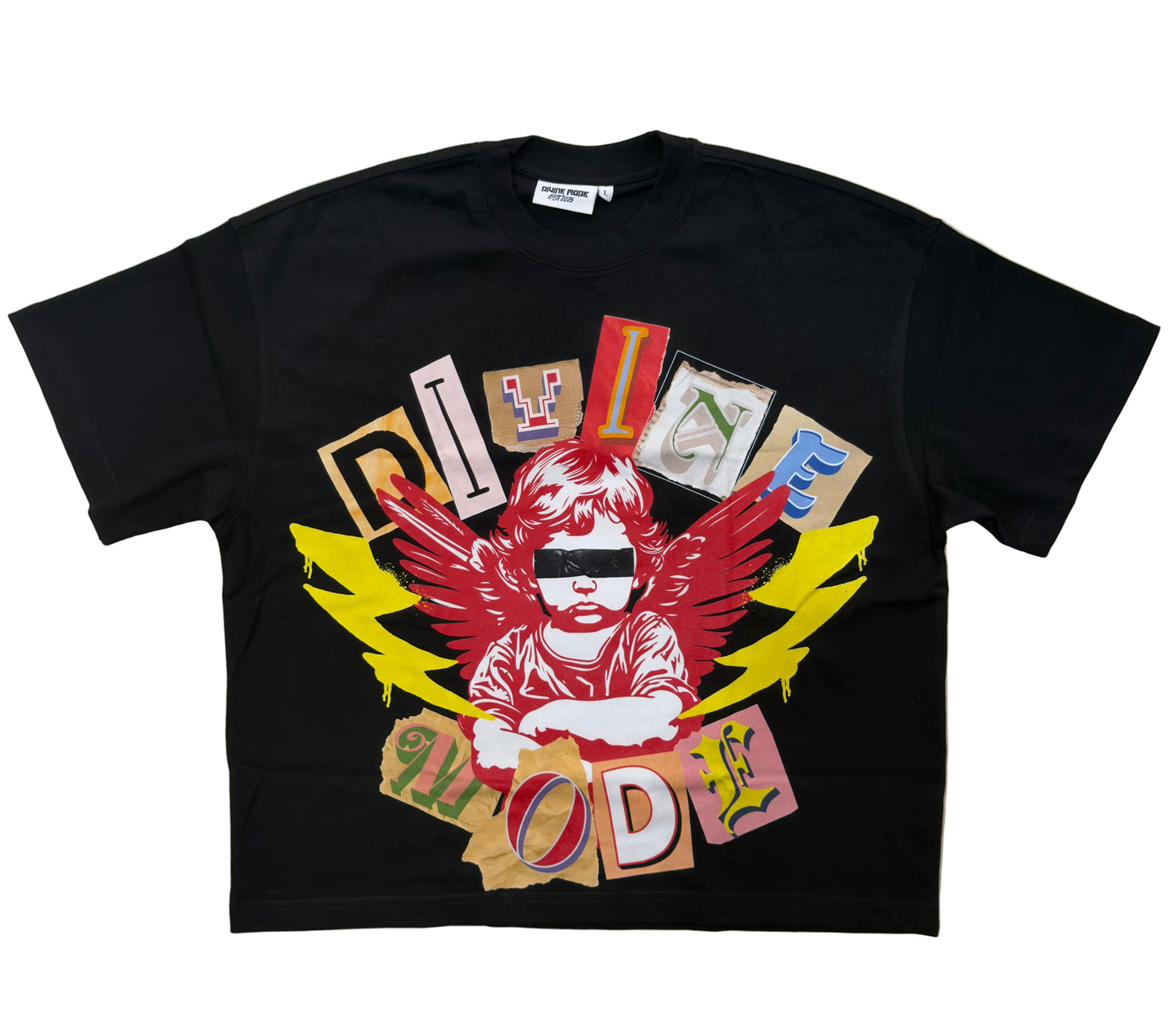 “ANGEL VISION TEE” BLACK